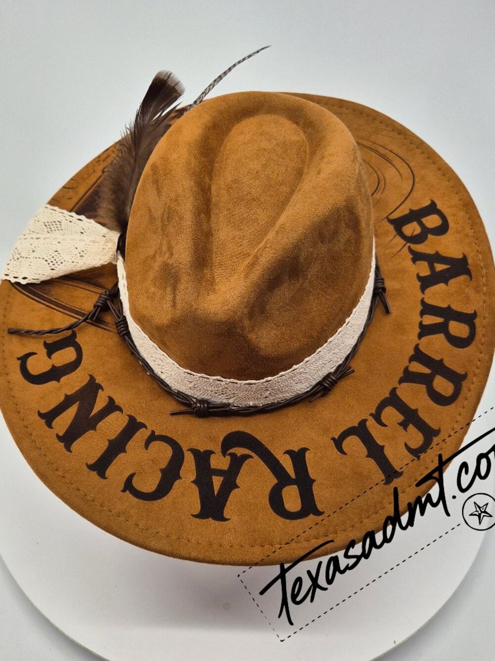 The Cloverleaf Special  – Custom Engraved Western Hat